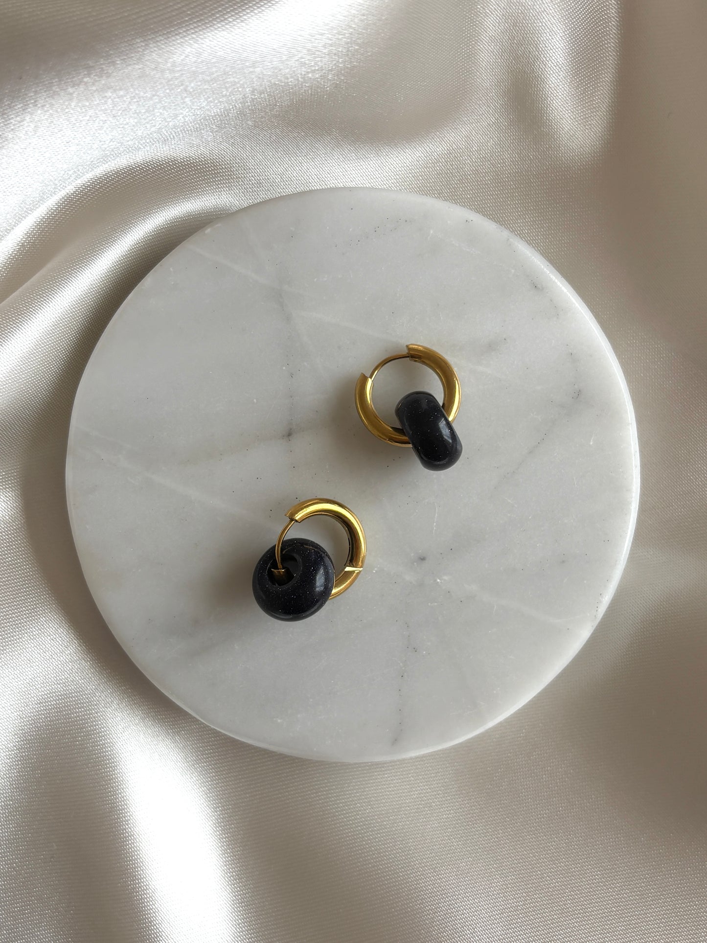 Miel hoops dorados