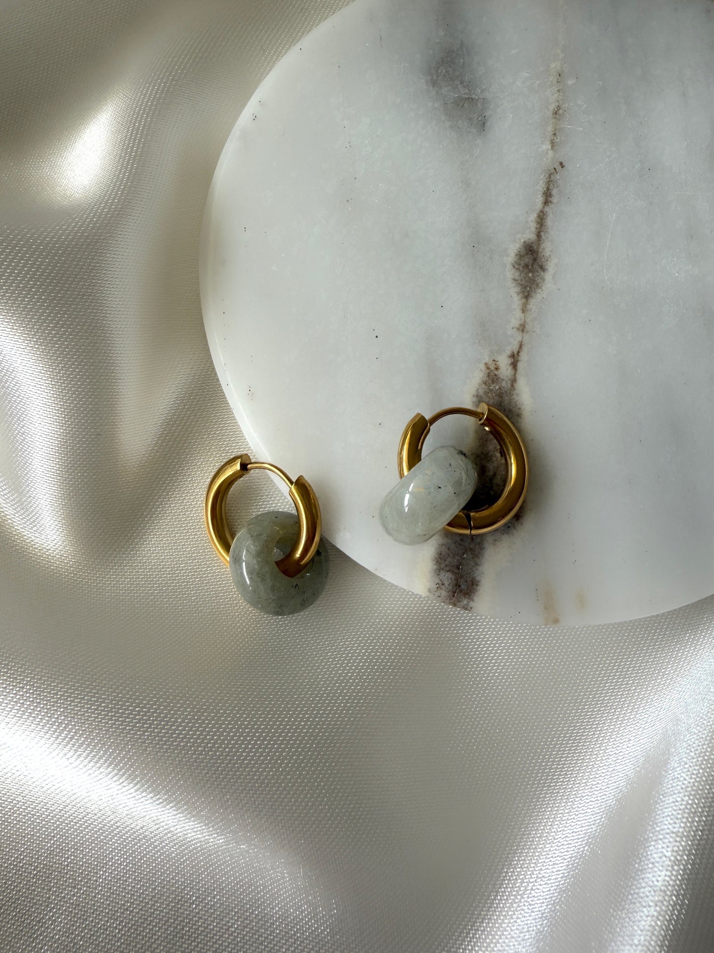 Miel hoops dorados
