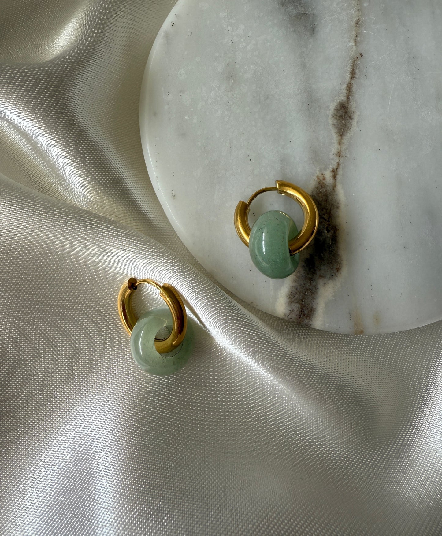 Miel hoops dorados