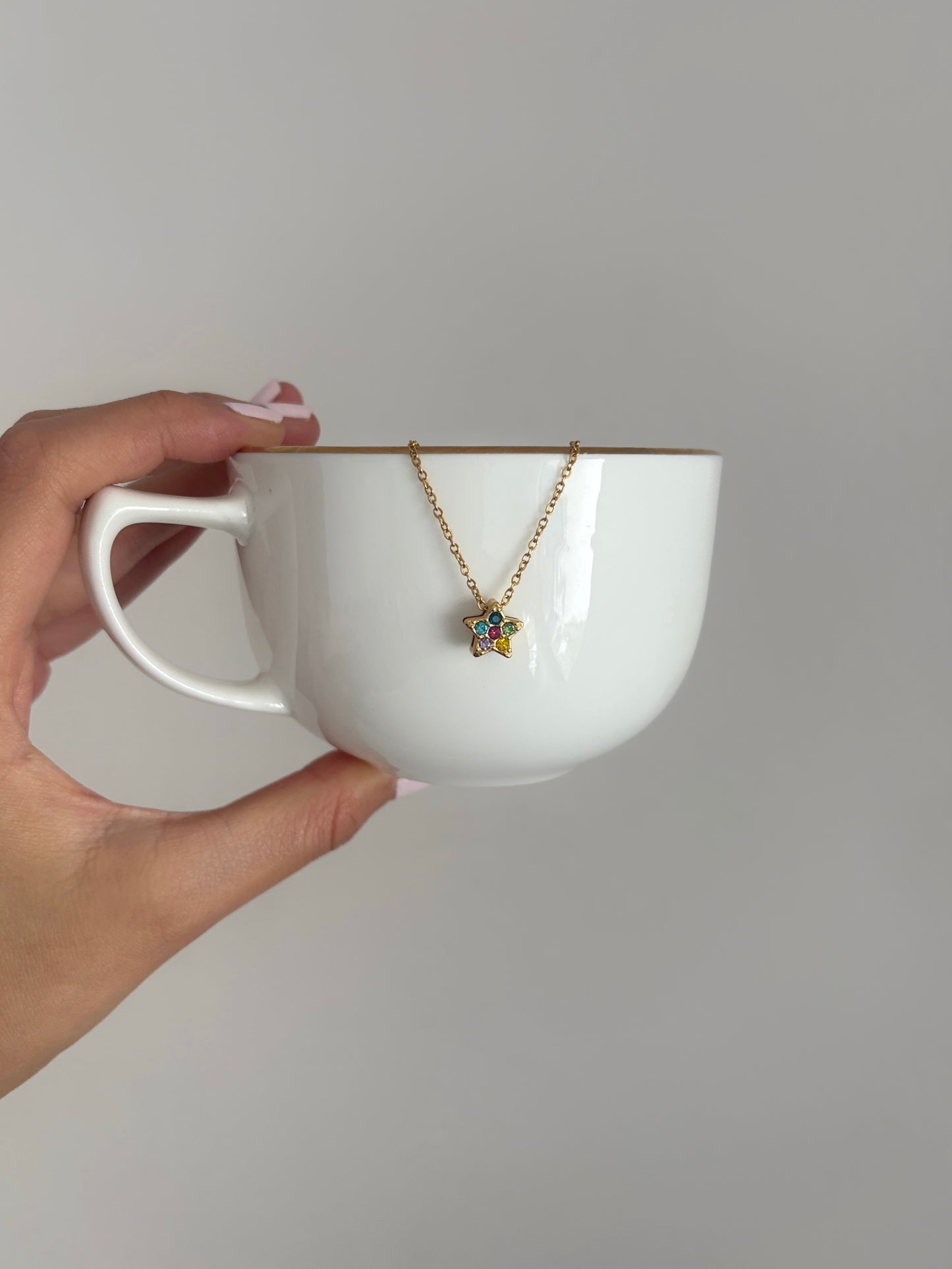 collar estrella prisma