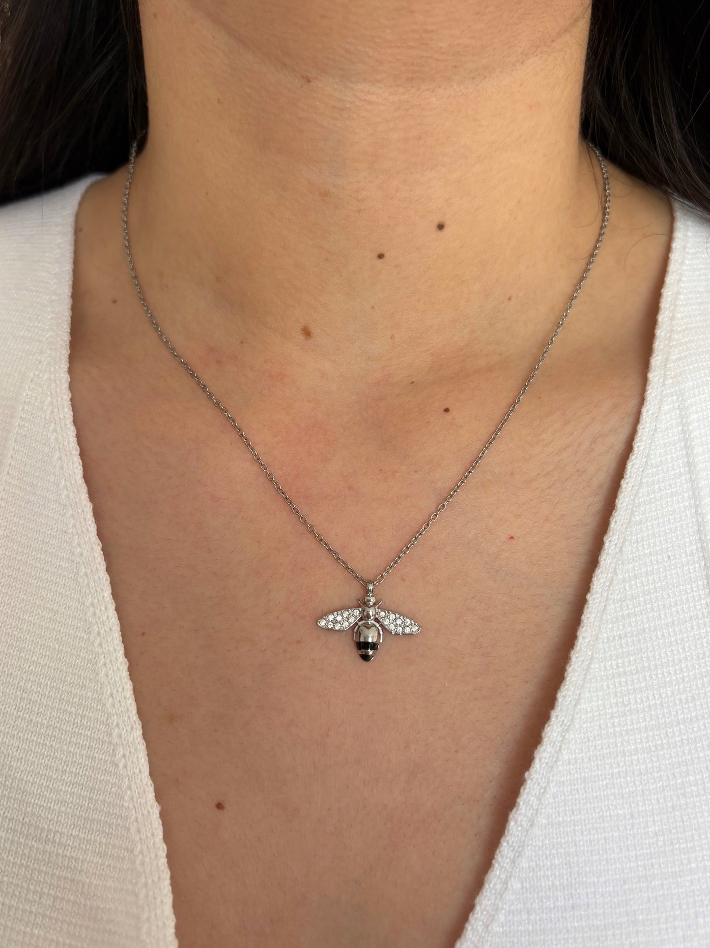 Collar abeja miel