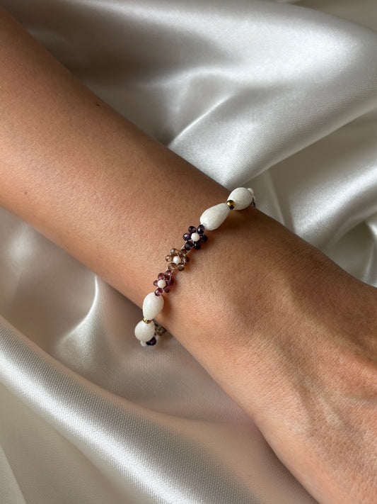 Pulsera primavera morada