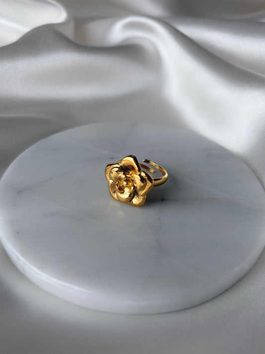 Anillo flor