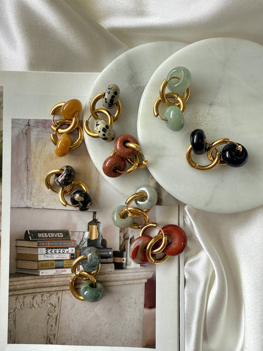 Miel hoops dorados
