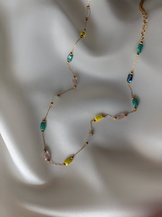 collar dulce cristal