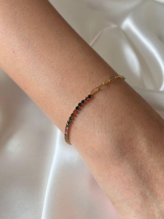 Pulsera spark chain color
