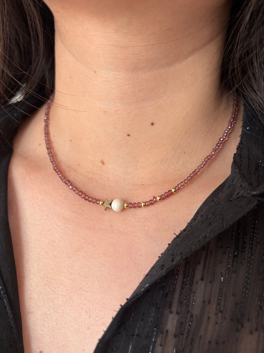 Collar entre estrella