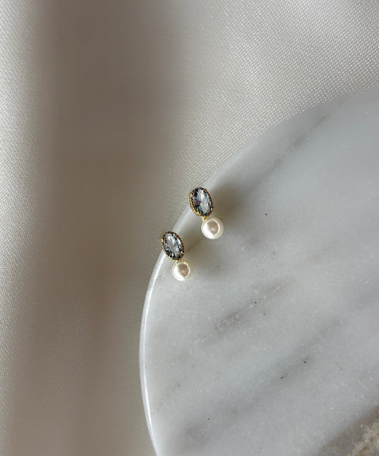 Aretes mini aqua
