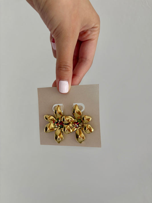 Aretes flor Ale