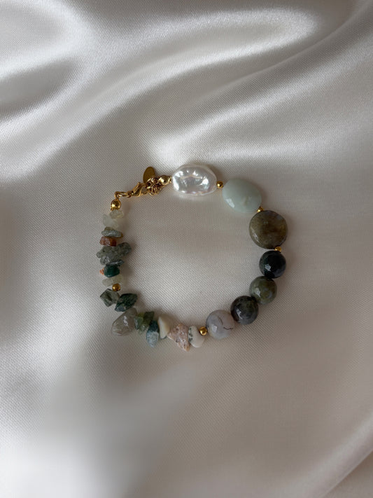 Pulsera bosque menta