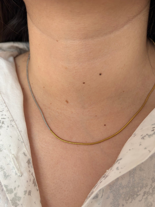 collar cadena fusión